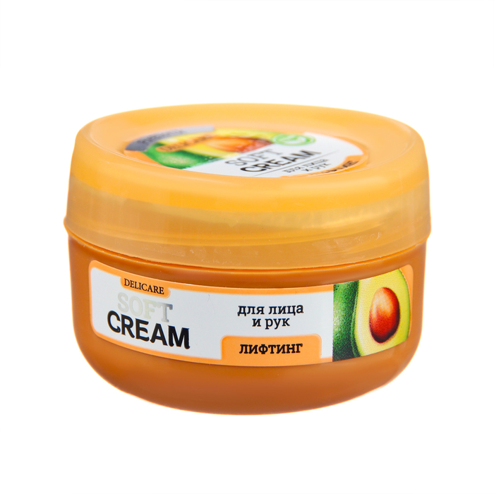 Крем-лифтинг для лица и рук Delicare с экстрактом авокадо, 30 мл - Фото 1