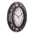 Часы настенные интерьерные "Витки", бесшумные, 31 х 26 см - Фото 2