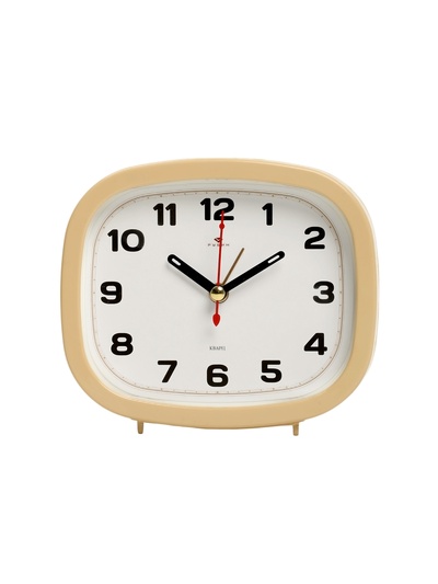 Будильник-часы настольные «Классика», дискретный ход, 12.5×10.5 см, от батарейки АА