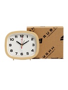 Будильник-часы настольные «Классика», дискретный ход, 12.5×10.5 см, от батарейки АА - Фото 6