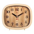 Часы - будильник настольные "Дерево", дискретный ход, 12.5 х 10.5 см, АА - фото 9798557