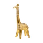 Декоративный «Жираф», 160×95×310 мм, цвет золотой - фото 301866001
