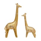 Декоративный «Жираф», 160×95×310 мм, цвет золотой - Фото 4