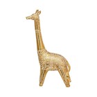 Декоративный «Жираф», 130×70×230 мм, цвет золотой - Фото 3