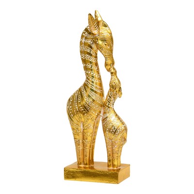 Декоративные «Зебры», 140×65×350 мм, цвет золотой
