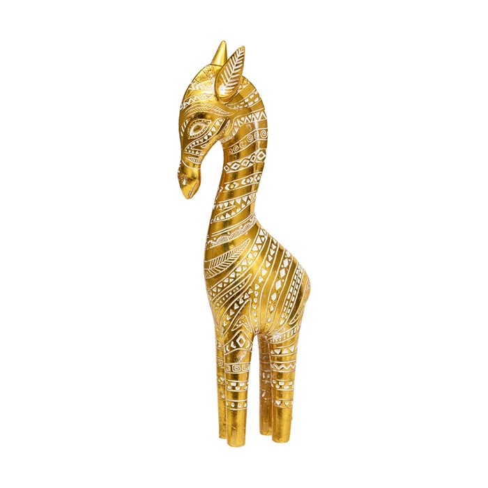 Декоративная «Зебра», 120×60×320 мм, цвет золотой - Фото 1