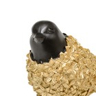 Декоративная «Птица», 160×80×150 мм, цвет золотой / чёрный - Фото 2