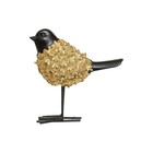 Декоративная «Птица», 160×80×150 мм, цвет золотой / чёрный - Фото 3