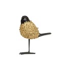 Декоративная «Птица», 122×70×135 мм, цвет золотой / чёрный - Фото 3