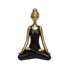 Статуэтка «Йога Бирма», 135×90×195 мм, цвет золотой / чёрный - фото 301866027
