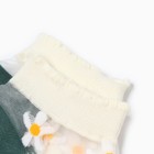 Носки женские укороченные "Ромашки", цвет белый, размер 36-40 - фото 24163178