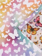 Бумага упаковочная глянцевая двусторонняя «Яркие бабочки», 100×70 см - Фото 2