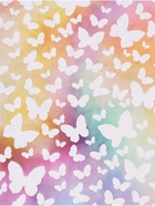 Бумага упаковочная глянцевая двусторонняя «Яркие бабочки», 100×70 см - Фото 3