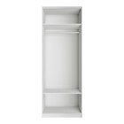 Шкаф гармошка «Локер», 800×530×2200 мм, штанга, цвет белый снег - Фото 4