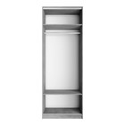 Шкаф гармошка «Локер», 800×530×2200 мм, штанга, цвет бетон - Фото 4