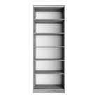 Шкаф гармошка «Локер», 800×530×2200 мм, полки, цвет бетон - Фото 4