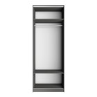 Шкаф гармошка «Локер», 800×530×2200 мм, штанга, цвет серый диамант - Фото 4