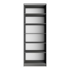 Шкаф гармошка «Локер», 800×530×2200 мм, полки, цвет серый диамант - Фото 4