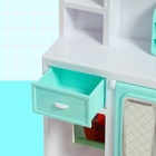 Набор мебели для кукол «Ванная комната»: санузел, раковина, гардеробная - фото 4453056