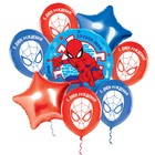 Набор воздушных шаров "С Днем рождения! Человек-Паук", Marvel - фото 26549443
