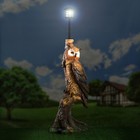 Садовый фонарь "Сова с фонарем" 94см - фото 321721991