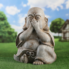 Фигура "Монах смеётся" 40х40х50см - фото 24056285