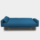 Диван прямой «Манго 3», спальное место 1100×1920 мм, обивка ткань, цвет савана деним - Фото 4