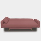 Диван прямой «Манго 3», спальное место 1100×1920 мм, обивка ткань, цвет савана даймроуз - Фото 4
