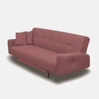 Диван прямой «Манго 3», спальное место 1100×1920 мм, обивка ткань, цвет савана даймроуз - Фото 6