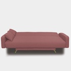 Диван прямой «Манго 3», спальное место 1100×1920 мм, обивка ткань, цвет савана даймроуз - Фото 7