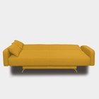Диван прямой «Манго 3», спальное место 1100×1920 мм, обивка ткань, цвет савана елоу - Фото 7