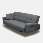 Диван прямой «Манго 3», спальное место 1100×1920 мм, обивка ткань, цвет савана маус - Фото 3