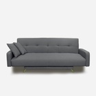 Диван прямой «Манго 3», спальное место 1100×1920 мм, обивка ткань, цвет савана маус - Фото 5