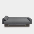 Диван прямой «Манго 3», спальное место 1100×1920 мм, обивка ткань, цвет савана маус - Фото 7