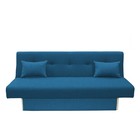 Диван прямой «Манго 4», спальное место 1100×1920 мм, обивка ткань, цвет савана деним - Фото 2