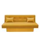 Диван прямой «Манго 4», спальное место 1100×1920 мм, обивка ткань, цвет савана елоу - Фото 2