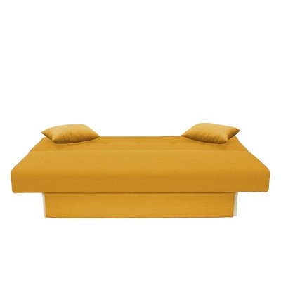 Диван Манго 4, ткань Савана Елоу, подушки Савана Елоу С/М 1100х1920