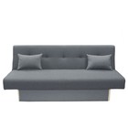 Диван прямой «Манго 4», спальное место 1100×1920 мм, обивка ткань, цвет савана маус - Фото 2