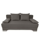 Диван Киви, ткань Нео Графит, подушки Нео Графит - фото 14227708