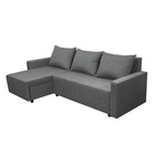 Диван угловой раскладной «Шерри», с подлокотниками, спальное место 1350×1920 мм, ткань, цвет савана маус - Фото 5