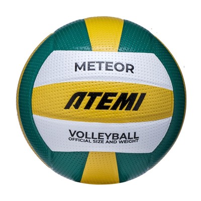 Мяч волейбольный Atemi Meteor (N), синтетическая кожа PVC, 18 панелей, клееный, окружность 65-67 см
