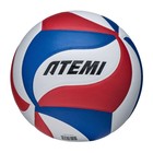 Мяч волейбольный Atemi Champion (N), синтетическая кожа PU Soft, 18 панелей, клееный, окружность 65-67 см - фото 5521953