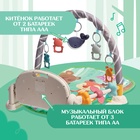 Развивающий музыкальный коврик, звук, свет - Фото 6