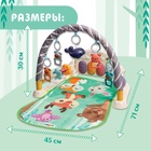 Развивающий музыкальный коврик, звук, свет - Фото 8