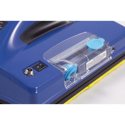 Робот-стеклоочиститель HOBOT-298 Ultrasonic, 72 Вт, 2.4 мин/м², от АКБ, синий