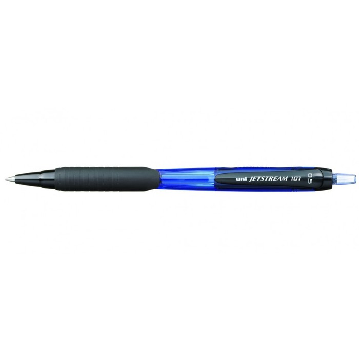 Ручка шариковая автоматическая UNI Jetstream SXN-101-05, 0.5 мм, синий