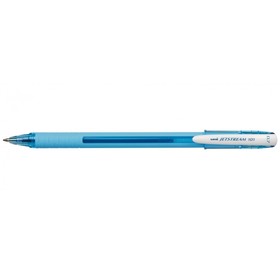 Ручка шариковая UNI Jetstream SX-101-07FL, 0.7 мм, синий, корпус голубой