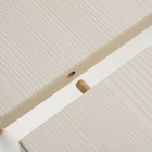 Стол кухонный раскладной+вкладка, D900, 440мм (Вдоль), бодега светлый - фото 24063154