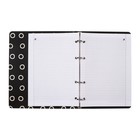 Тетрадь на кольцах А5+ 120 листов в клетку LOREX "NAUGHTY CAT", со сменным блоком, интегральная обложка, Soft-touch - фото 24077784