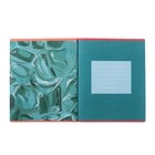 Тетрадь 48 листов в клетку LOREX "WHO CARES", двойная обложка, мелованный картон, запечатка форзаца, Soft-touch, блок офсет - Фото 2